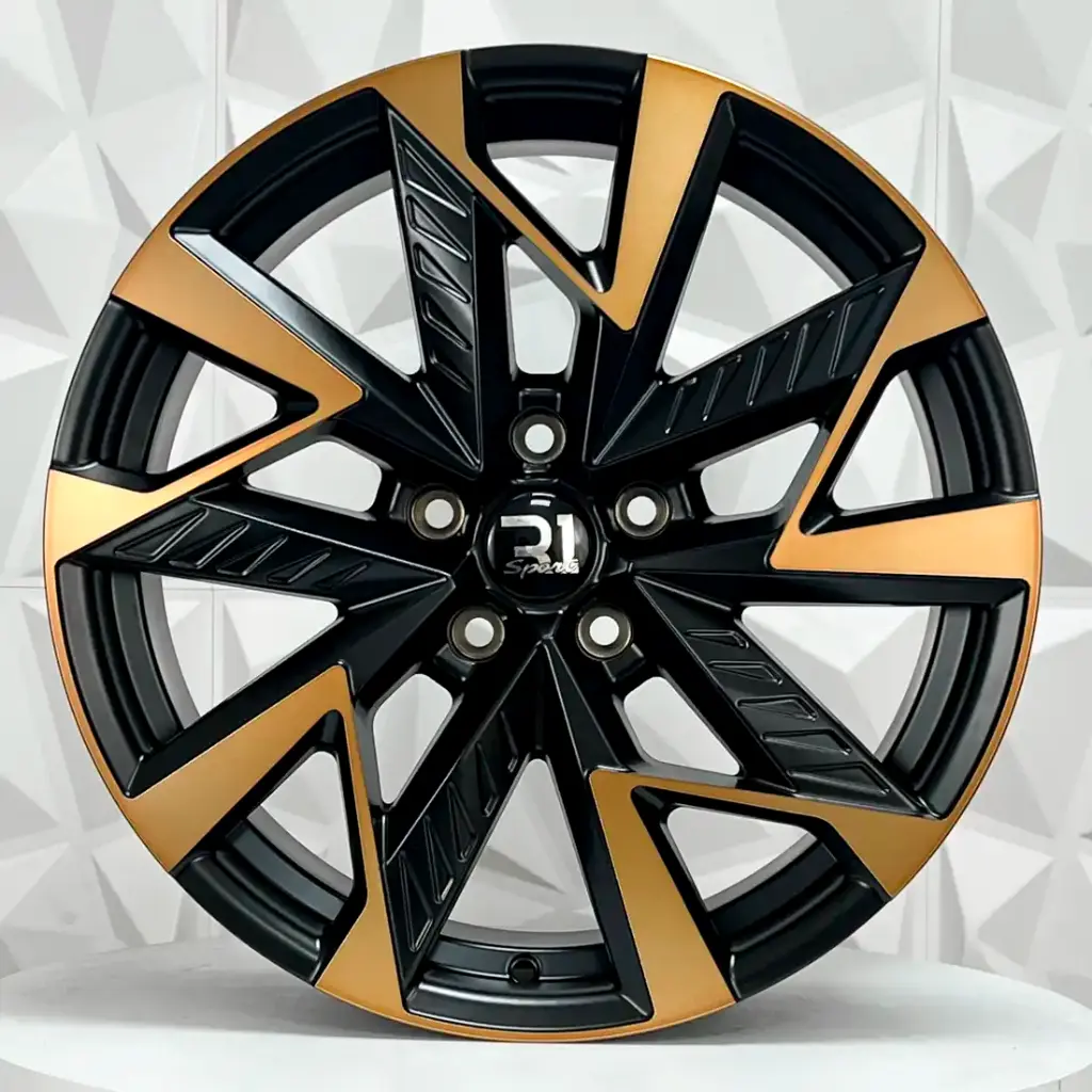 RIN 18X8 5-112 R1 SPORT CPR16-FF SATING BLACK MF+COPPER ET40 CB57.1
