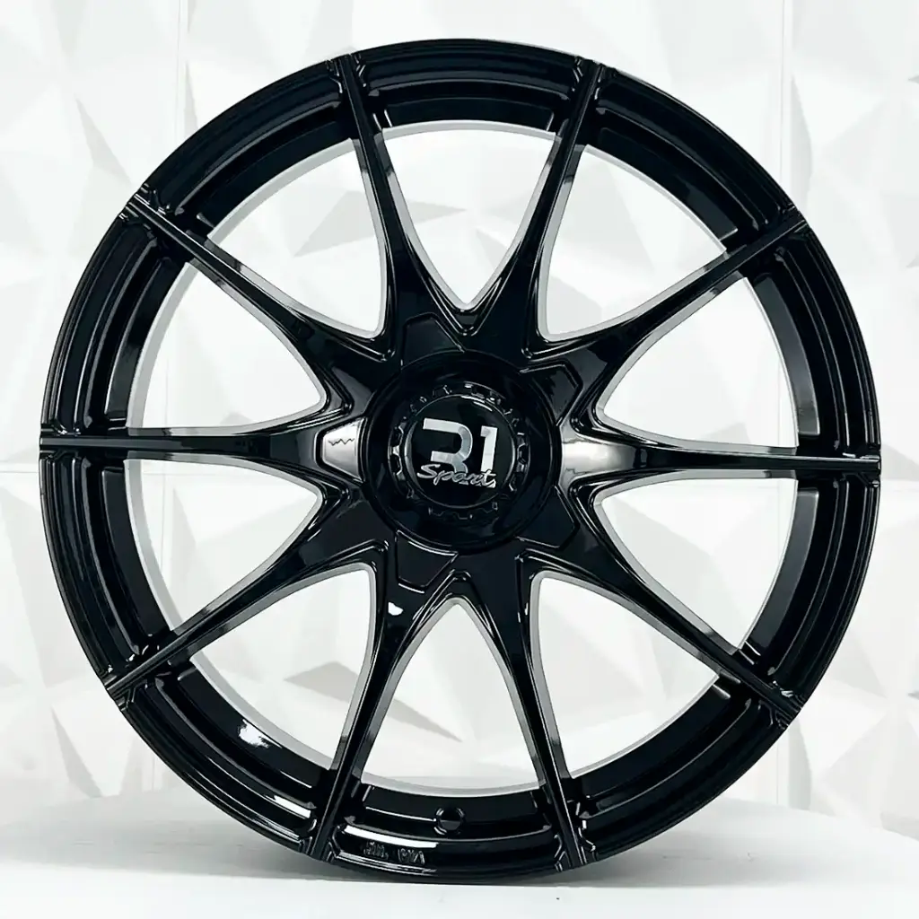 RIN 18X8 5-100 R1 SPORT SWOH04 BLACK ET38 CB73.1