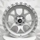 RIN 20X10 5-127 R1 SPORT X051 STAIN SILVER ET-18 CB83