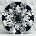 RIN 15X7 6-114.3 R1 SPORT JCW269 BLACK MACHINE FACE ET-2 CB66.1
